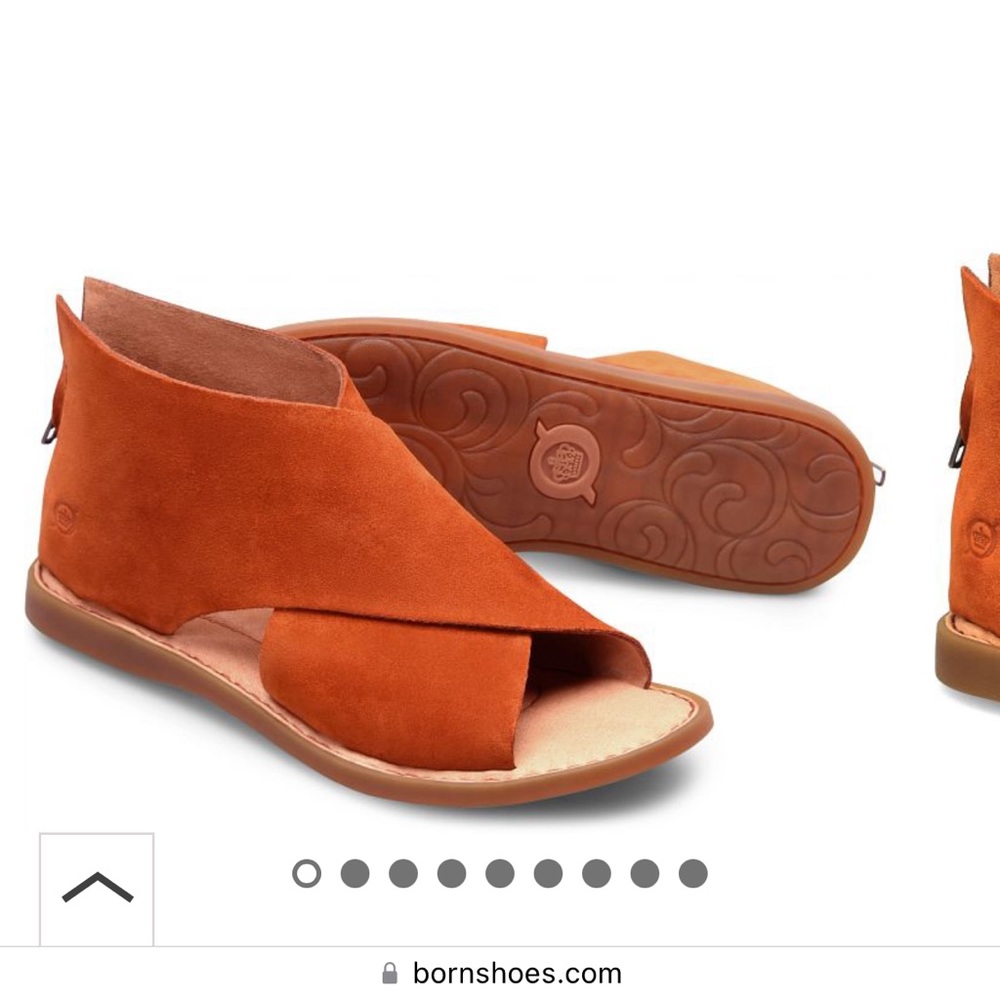 Rust Born “Iwa” Sandals size 6